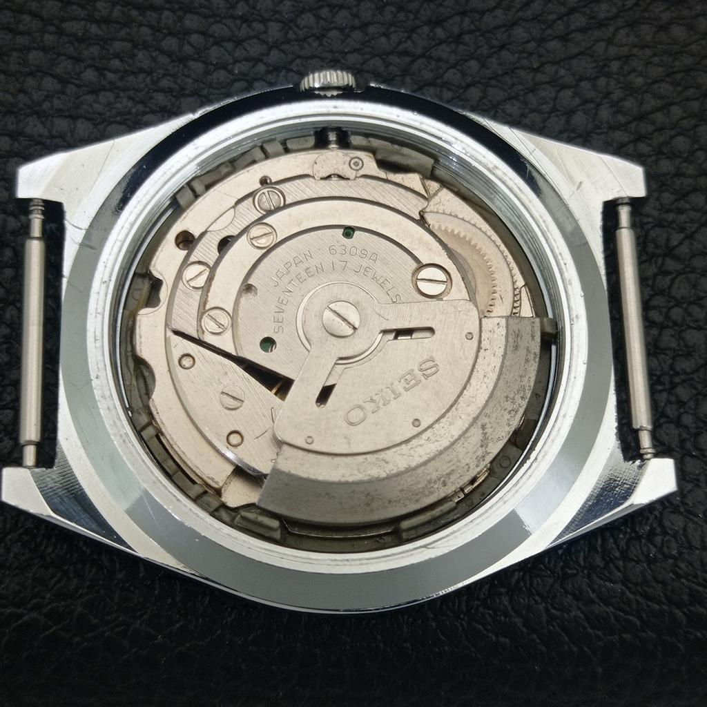 AUTOMATIC VINTAGE REFURBISHED SEIKO 5 JAPAN MENS ROMAN FIGURE WATCH a442627-1