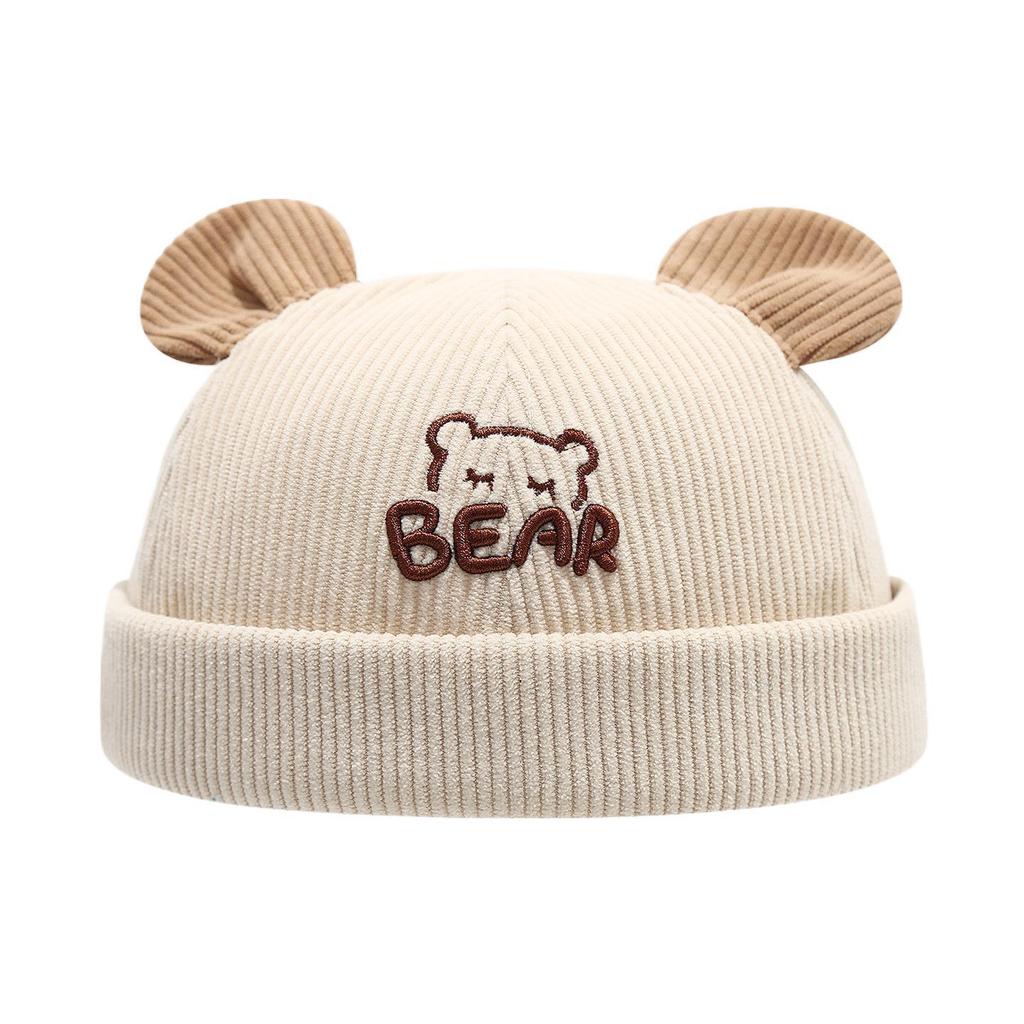 Children Corduroy Baseball Cap With Sun Protection And Breathability For Kids