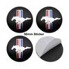 4pcs 56mm Car Styling Wheel Center Hub Caps Stickers Badge For Ford Focus Mk2 Mk3 Mondeo Fusion Explorer Escape Shelby EdgeWI1 