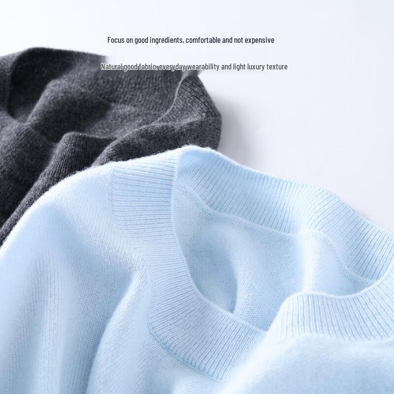 Beifanglu Women's Cashmere-Blend Asymmetric Pocket Knit Sweater