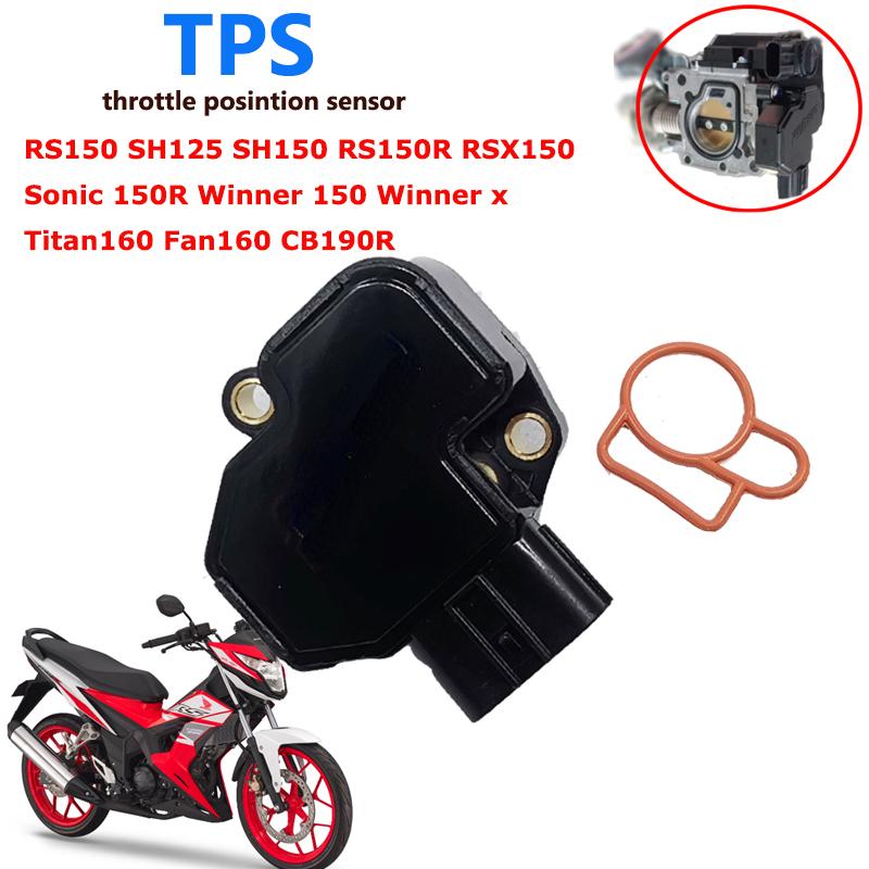 

TPS For Honda RS150 SH125 SH150 RS150R RSX150 Sonic 150R Winner 150 Winner x Titan160 Fan160 CB190R Throttle Position Sensor