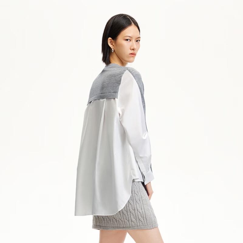 VEROMODA Women's Color Block Wool Blend Knit Sweater