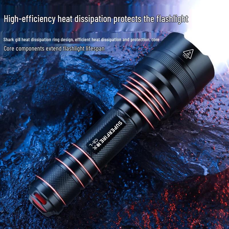 SupFire C8-L Rechargeable LED Flashlight