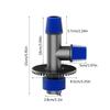 Upgraded Drain Hoses Floor Drain Joint Drain Pipe Ground Joint Stable & Safe Downcomer Adapter for Washing Machines
