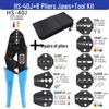 40J/03BC European Ratcheting Crimping Pliers for Pre-insulated, O-type, and U-type Terminals