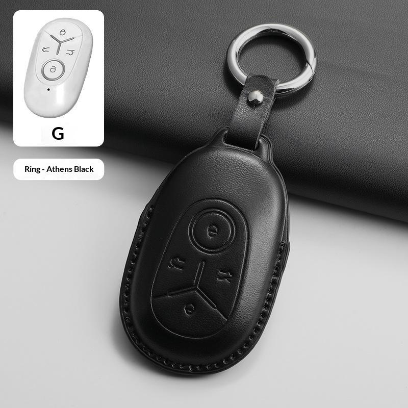 Per Ex2 Custodia Copri Chiave Auto Avvolgimento Completo Antigraffio Impermeabile Guscio Protettivo per Telecomando Smart per Auto Accessori Interni Auto