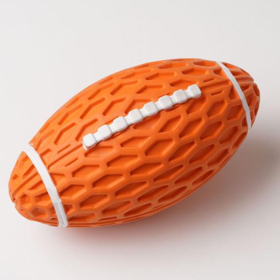 Hundezahnen Ball Kauspielzeug Quietschend Unzerstörbar Welpenzahnreinigung Spielzeug Haustier Zahngesundheit Interaktives Langeweile Spielzeug für Große Hunderassen