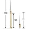 Cigar Puncher Brass Portable Titanium Alloy Toothpick Combination All-in-one Toothpick Tube Portable Simple Fruit Signatures