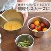 Shimomura Kihan 3-Piece Bowl Set (13cm, 11cm, and 9cm) [Made In Japan] with Spout and Measuring Tape, Dishwasher Safe, 270ml, 520ml, and 750ml Capacit