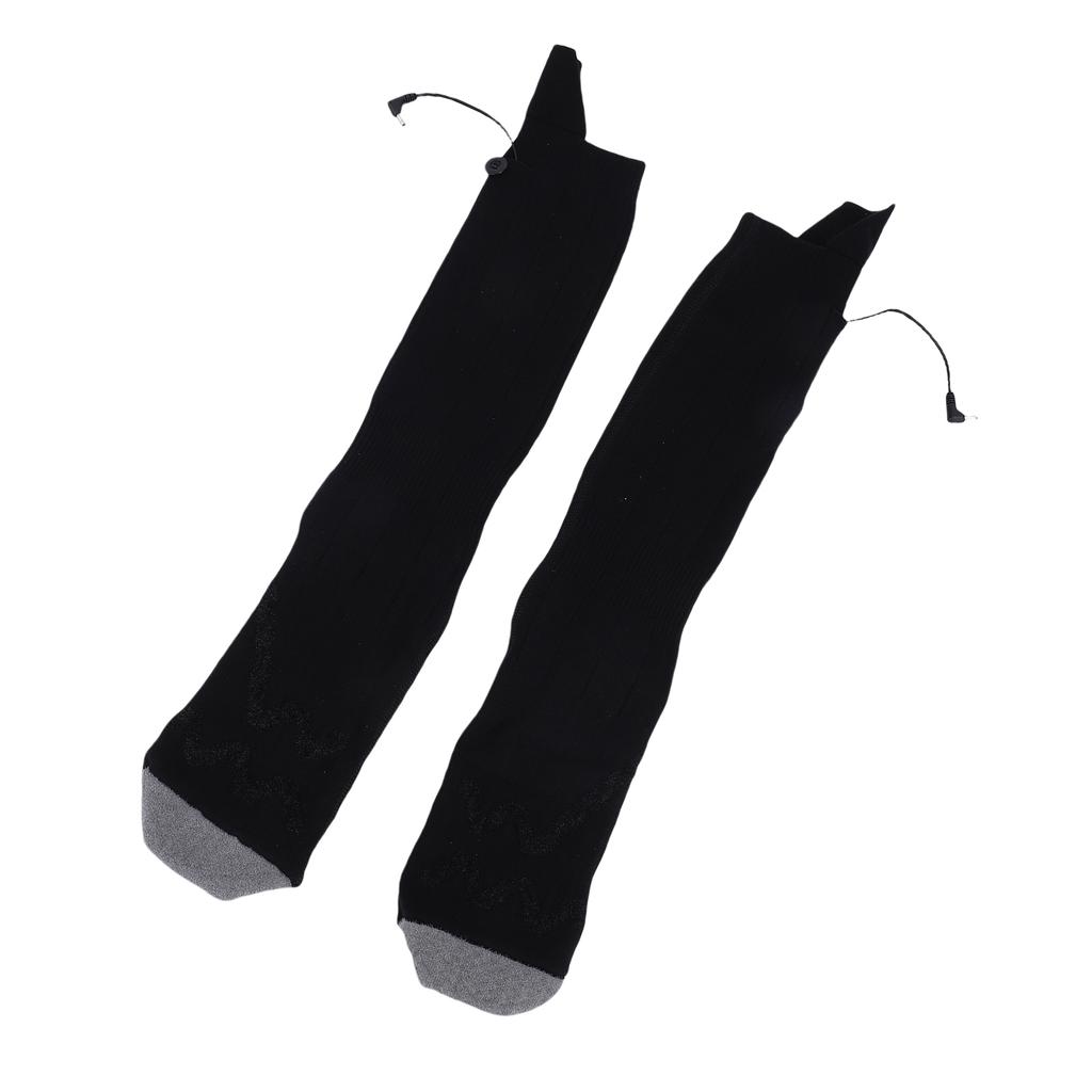 Beheizte Socken Wiederaufladbarer 5000mAh Akku Elektrische Socken mit 4 Temperatureinstellungen für Männer Frauen