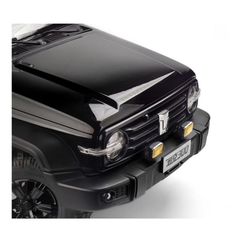 SHEAWA 1/8 1/10 RC Car Spotlight, Daytime Running Light, Yellow Lamp, LED Work Light, Universal Modification Part, Compatible with Kyosho, Tamiya, and