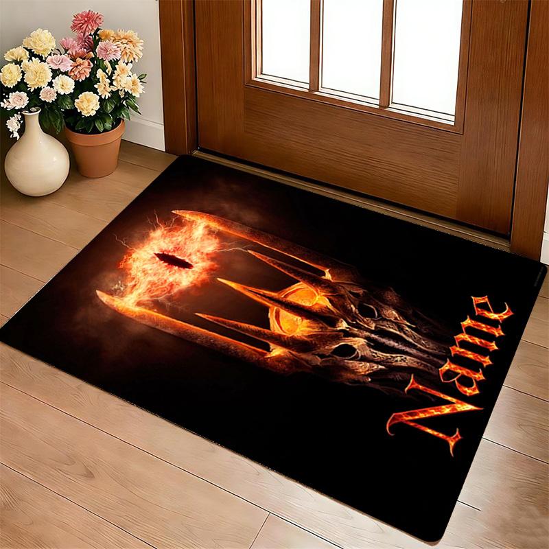 Custom Lord Rings Area Rug Living Room Nonslip Soft Carpet For Bedroom Game Playroom Sofa Office Home Decor Doormat Christmas Gift C10378