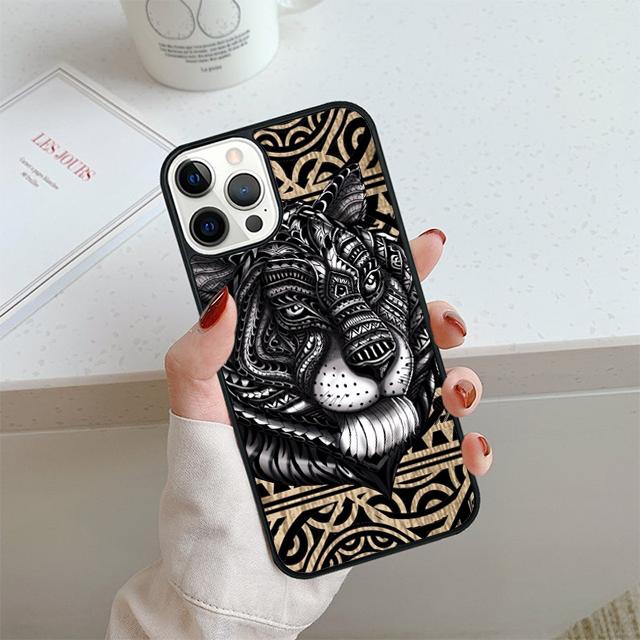 Maori Polynesian Samoan Tribal Phone Case For iPhone 17 Air 14 15 16 13 12 Cover For Apple Pro Max 6S Plus
