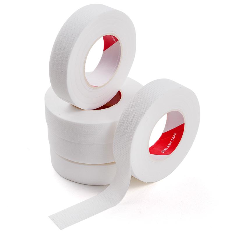 5PCS Eyelashes Extension Tape Micropore Non-Woven Lash Tape Breathable Easy To Tear Medical Tape Makeup Tools Lashistas Supplies
