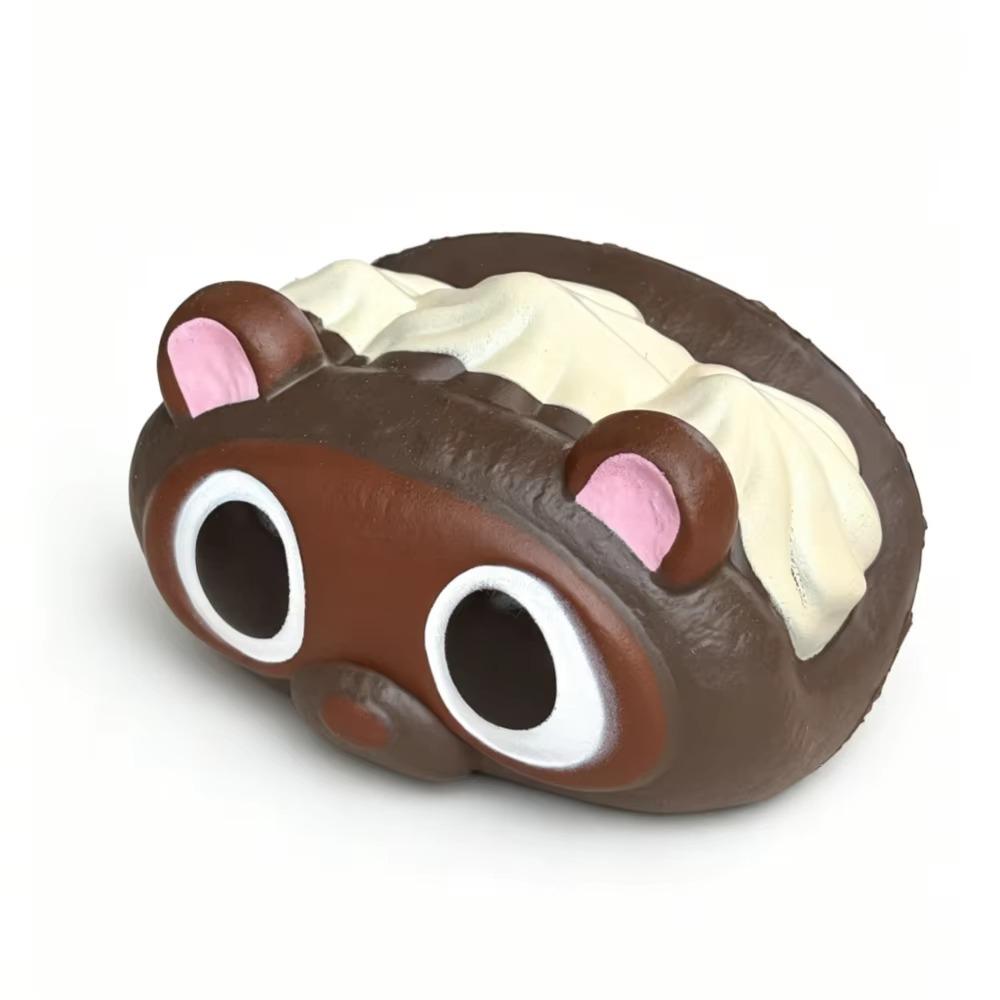 Slow Rising Raccoon Squishy Toy Finger Suction Sensory Fidget Toy Sensory