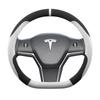 Tesla Model 3/Y/X Ultra-thin Suede Steering Wheel Cover for All Seasons