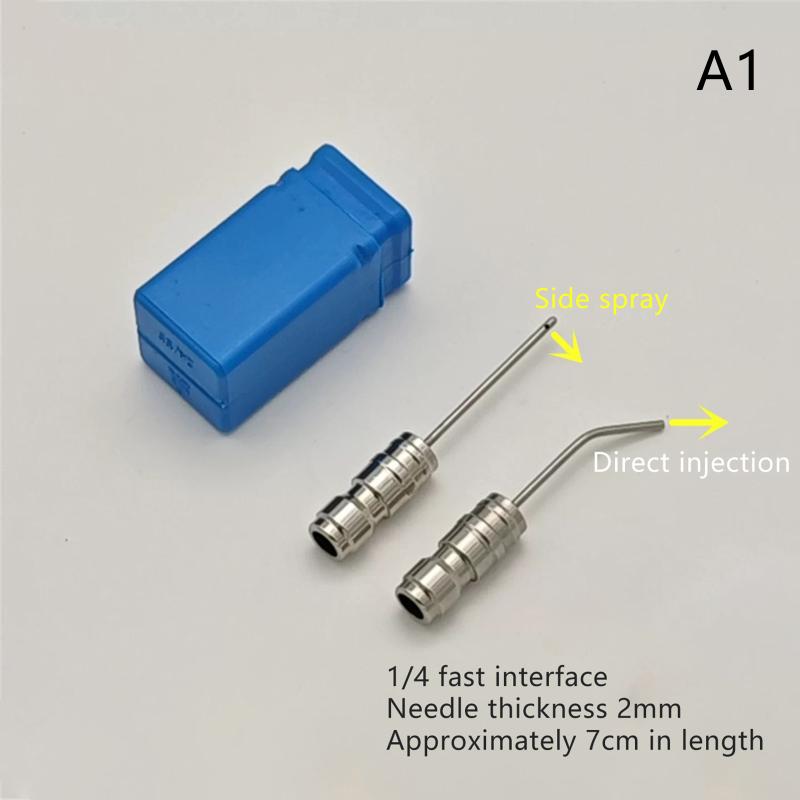 High Pressure Washer Nozzle Kit Universal Stainless Steel 1/4 Quick Connect 2-7Pcs for Outdoor Indoor Daily Cleaning Tasks