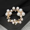 Elegant Versatile Light Luxury Corsage Brooch with Niche Design - Anti-Exposure Pin