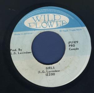 

7inch Record IZZOO - Girls NONE Wild Flower 1979 Jamaica Reggae, Ska & Dub Used