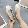 2026 Spring Summer New Arrival Evening Breeze Flats Gentle Bow-Knot Design Commuter Versatile Single Shoes