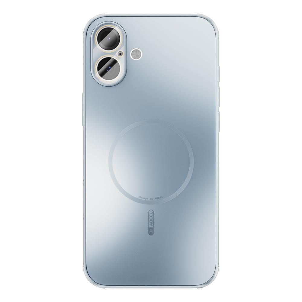 ABEEL For iPhone 16 Plus Magnetic Case TPU PC Cooling Matte Phone Back Cover with Lens Film