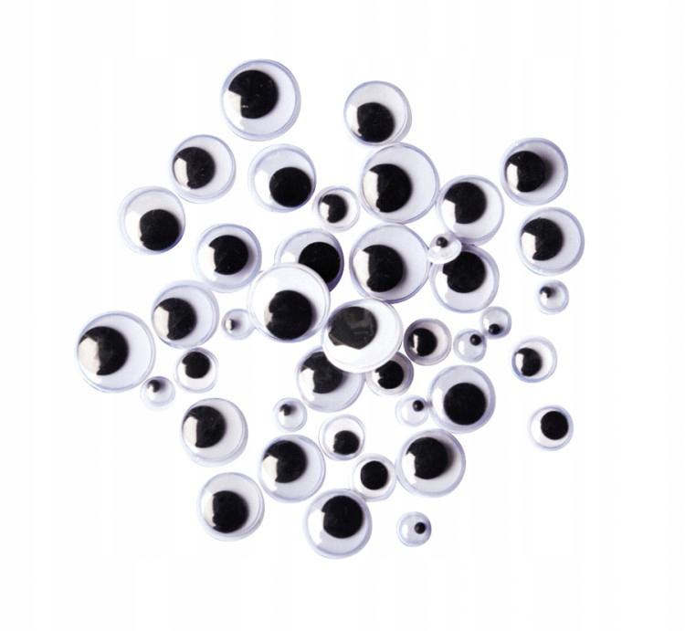 Diy Movable Eyes Black and White Ø 4 7 10 15mm 200pcs