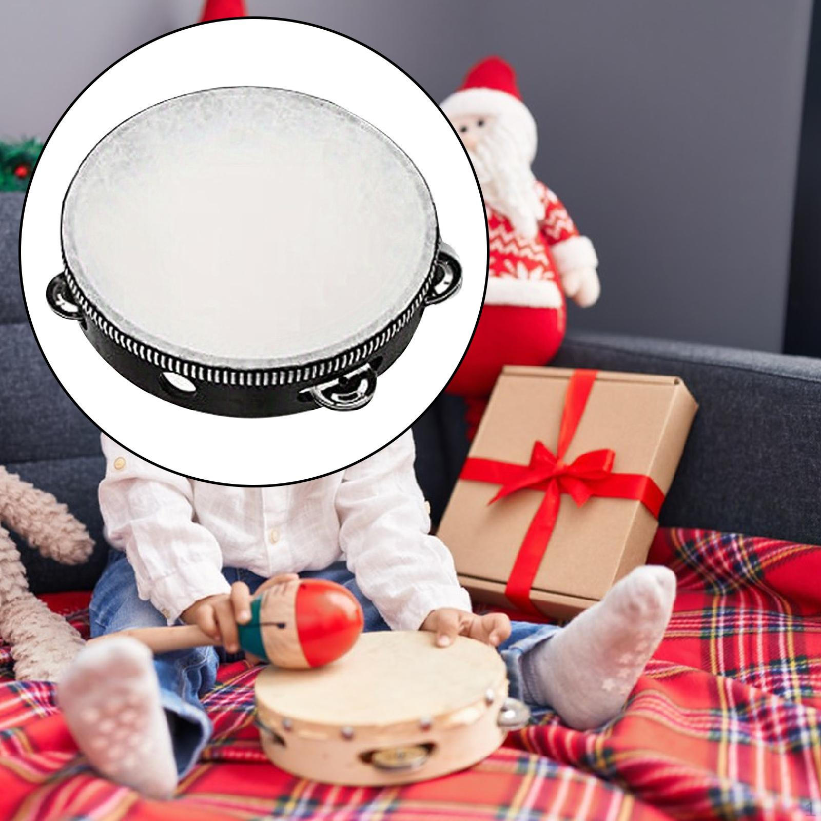 

Ручной тамбурин для , Музыкальная ритмическая игрушка, Универсальный перкуссионный инструмент Diameter 10cm