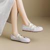 Flat Bottomed Mary Jane Shoes for Women, Spring/summer 2026 New Versatile Shallow Mouth Single Shoes with Skirts, Casual Women's Shoes, Comfortable