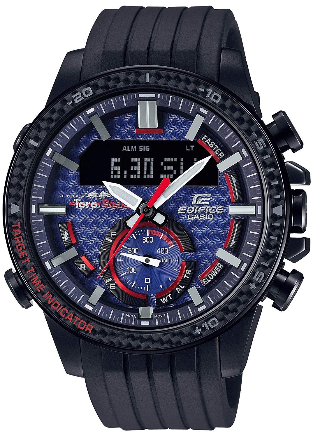 

CASIO EDIFICE Scuderia Toro Rosso Limited Edition Smartphone Link ECB-800TR-2A Men s Watch [Parallel Import]