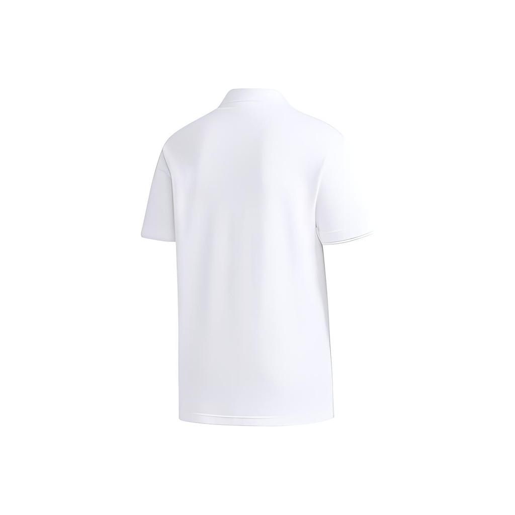 adidas Essential Short Sleeve Polo Shirt Men Tops White GL0387