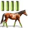 4Pcs Ventilated Fly Boots for Horses Non Slip Mesh Fly Leg Wraps Loose Horse Fly Sheets  Stable Use