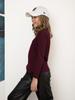 Issa Plus Textured Knit Turtleneck