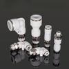 NRL 1700r/min Elbow M5 1/8" 1/4" 3/8" 1/2" BSP Male 4 6 8 10 12 Mm Tube Air Pneumatic High Speed Rotary Pipe Fitting Connector