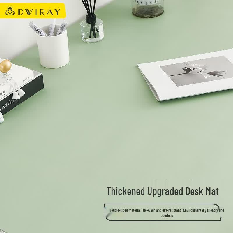 DWIRAY Multi-Use Leather Desk Pad & Mouse Mat
