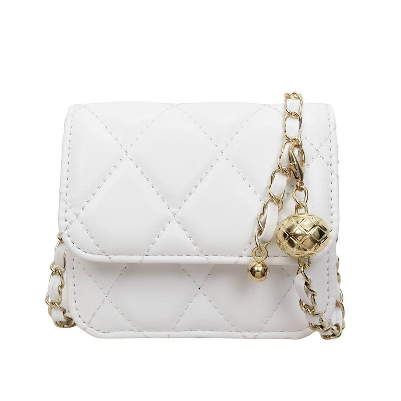 Autumn new trend line chain bag diamond fashion shoulder bag mini messenger bag women