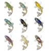 Natural Crystal Gravel Fish Shape Ornaments Decorative Animal Mini Figurines Desktop Statue for Home Office Decorations MIT