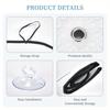 Universal Front Windshield Aluminum Foil Sunshade - Easy Installation & Storage