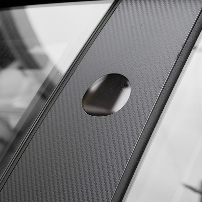 For Tesla 2025 Model Y Protective Film A-pillar B-pillar Scratch Proof TPU Film Carbon fiber pattern sticker
