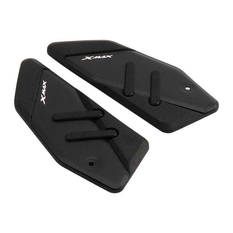 Quick Install Antislip Footrest Covers Aluminum Rubber Motorcycle Accessories Full Protection for Long Rides