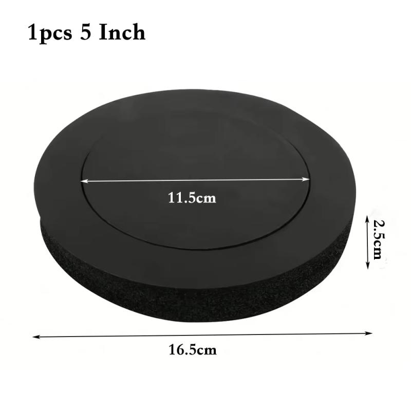 4/5/6.5 Inch Universal Car Door Soundproof Cotton Speaker Bass Ring Foam Woofer Pad Noise Sound Insulation ring Accessories