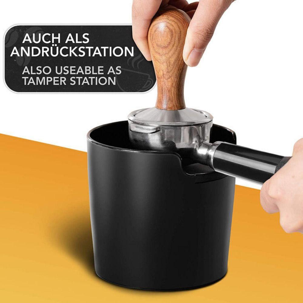 Non-Slip Coffee Powder Residue Box Easy Clean Coffee Bar Accessory Espresso Machine Use