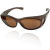 Bokenoh Polarized Pollen Sabae Women's Over-the-Eye Sunglasses, Protection, Planning/Elegant Model/UV Protection, CF-SC20CO-BR15