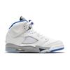 Air Jordan 5 Retro GS Stealth 2.0 Kids Sneakers White Black Hyper-Royal 440888-140