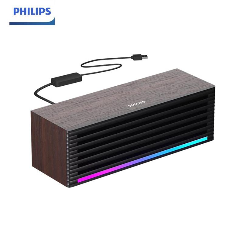 

Деревянная Bluetooth-колонка Philips SPA3709