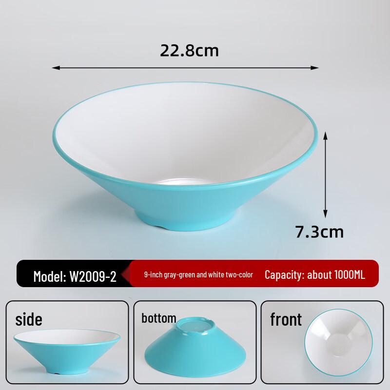 A5 Melamine Commercial Conical Bowl
