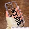 Queen English is suitable for iPhone 16/15 Pro Max cases, iPhone 12/11 Pro Max iPhone 13/14 Transparent 8