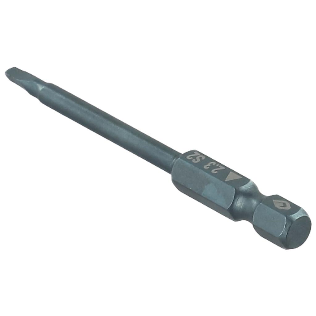 Triangle Screwdriver Bit Wide Using Dark Blue Electric