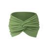 Assorbitore di sudore sportivo con fascia elastica da corsa per yoga allargata da 18 cm da donna