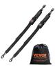 Retractable Ratchet Straps, 2 In X 4 Ft Ratchet Tie Down Straps with Security Lock S Hooks