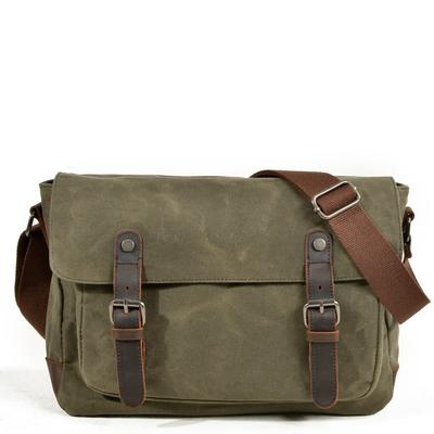Heren vintage sport crossbodytas met één schouderband